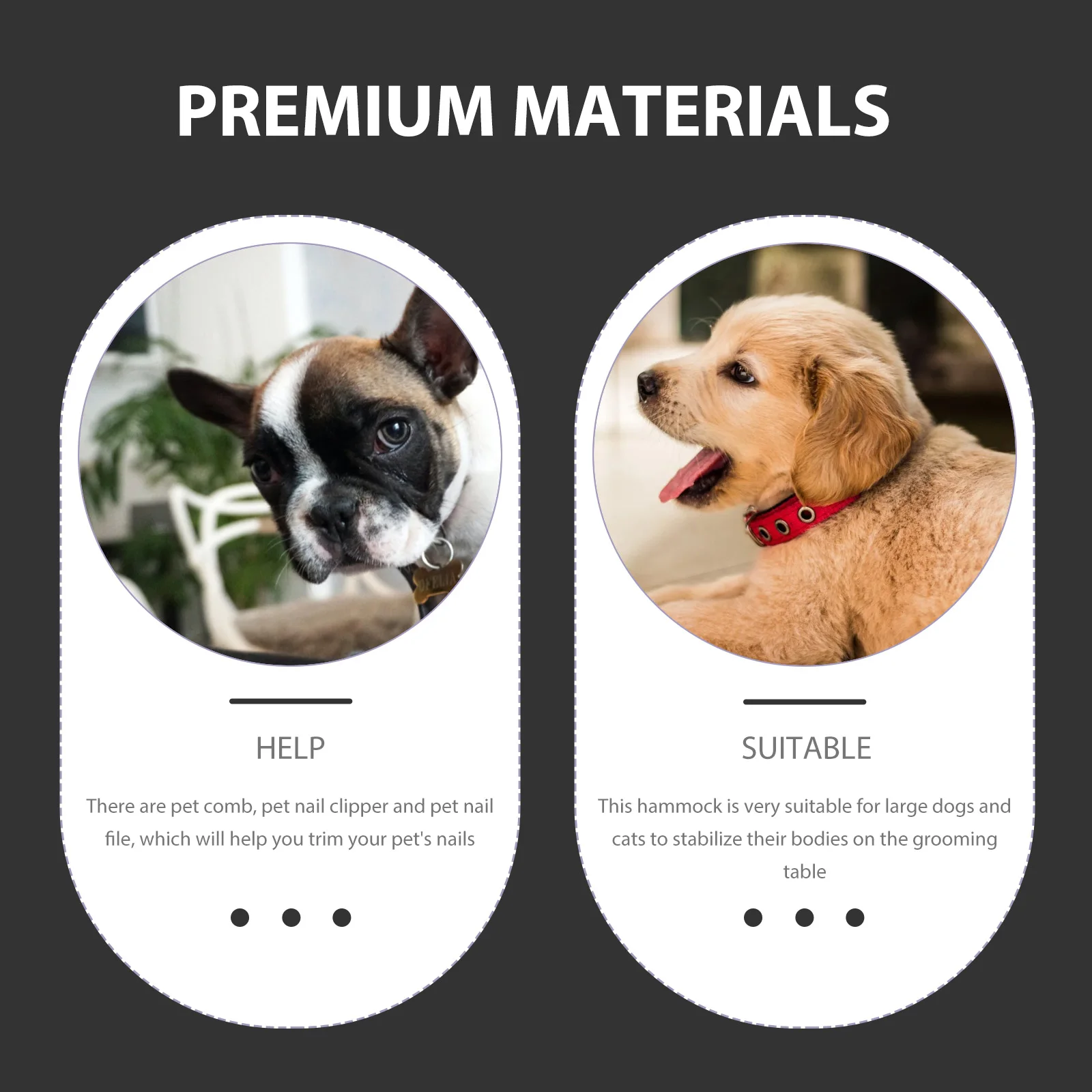 

Nail Trimming Tools Pet Hammock for Grooming Dog Cat Harness Hammocks Puppy Helper