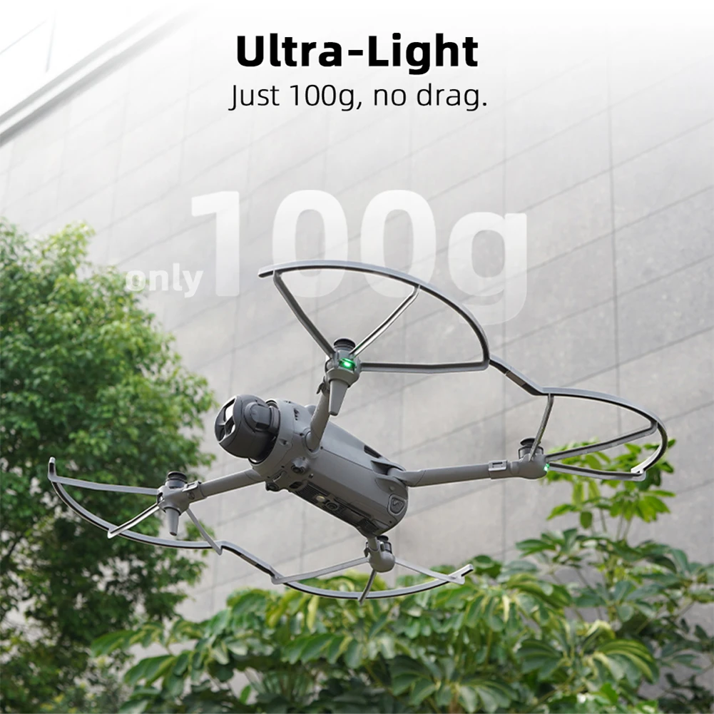 4 قطع من مراوح الشفرة الواقية، غطاء حماية حلقة حماية لملحقات الطائرة بدون طيار DJI Mavic 4 Pro #4