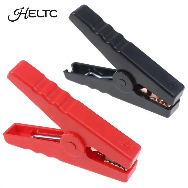 2pcs 100A coccodrillo Clip a coccodrillo connettore per morsetto a Clip isolato per batteria per caricabatterie elettrici