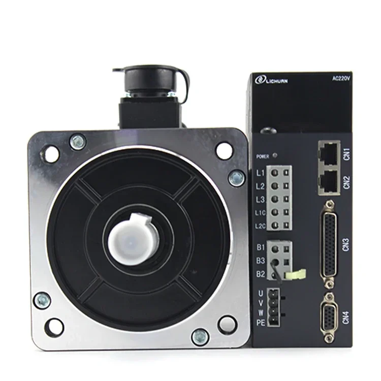 CNC Servo 1KW  4N.M 2500rpm 130ST-M04025  ac servo motor servo drive with 17 bit absoluted encoder