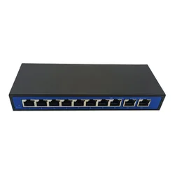 POE Switch Power Supply Dock Network Monitoring 10M100M1000M 4 Port 8 Port Gigabit Fast Ethernet Switch Converter Splitter HUB