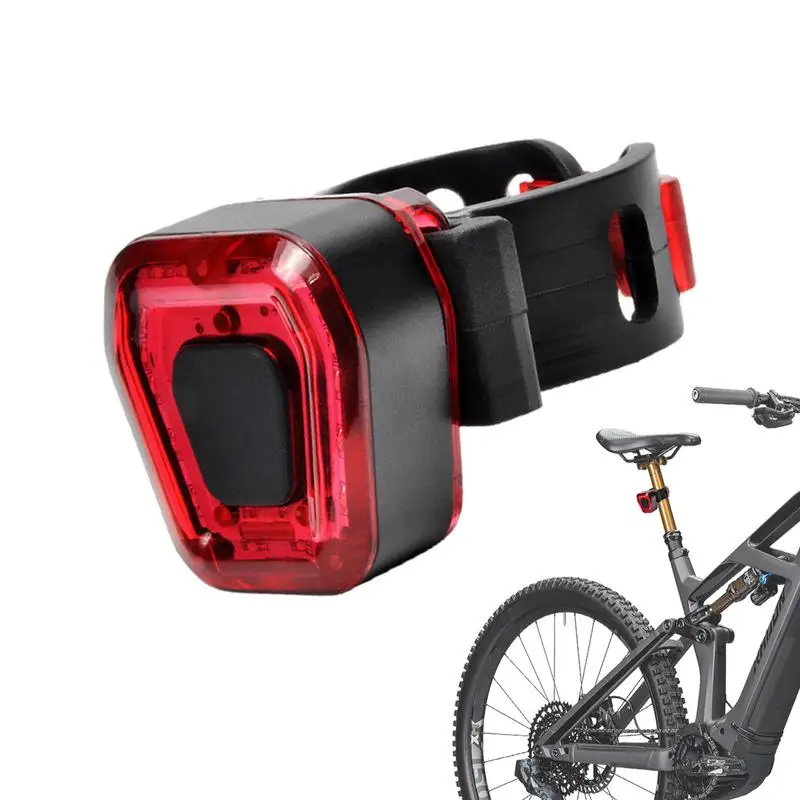 

Rear Bike Light 300mAh Fast Charging Bicycle Tail Lights 5 Modes Safety Red LED Taillight Waterproof Rear Bicycle Flashlight For