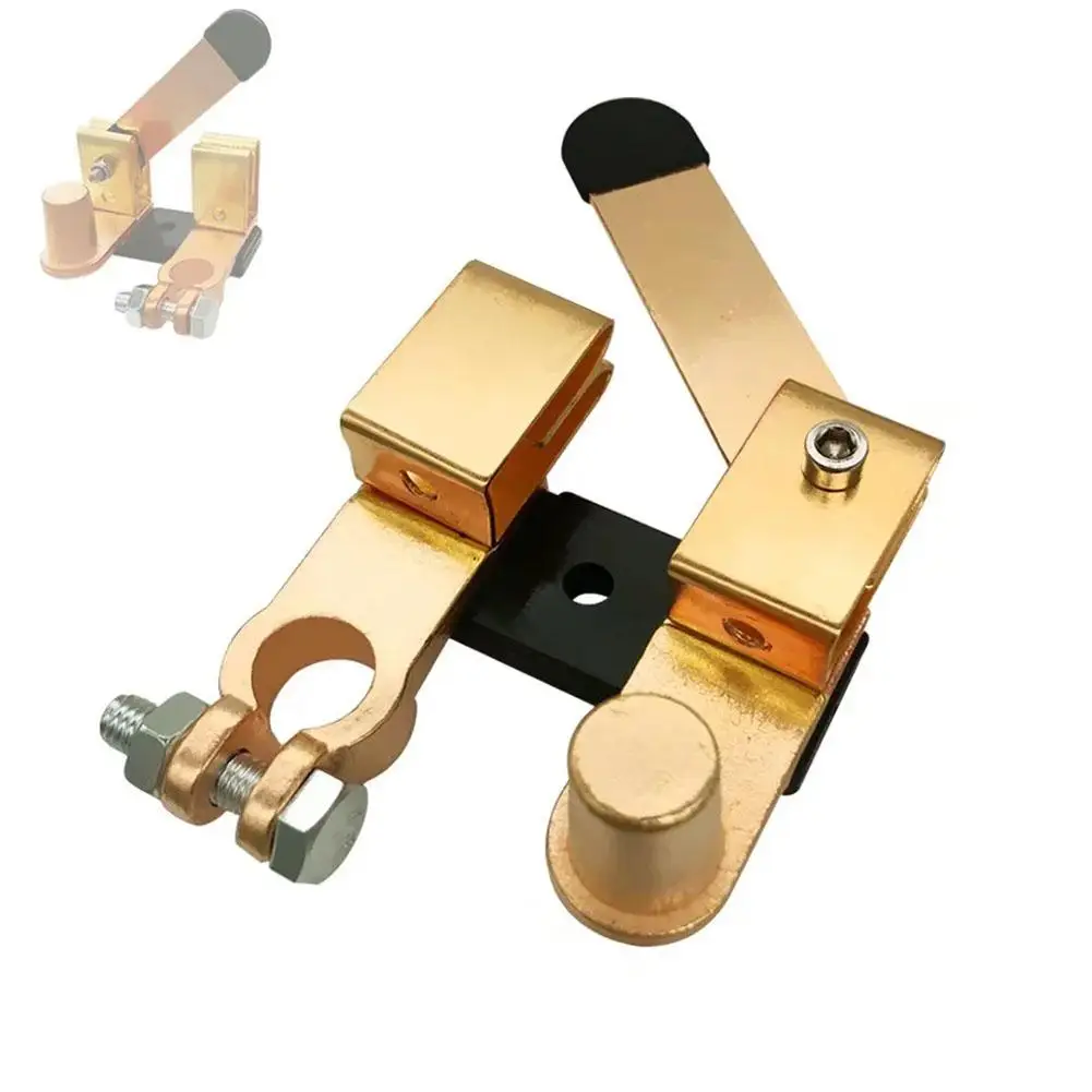 Knife Type Car Power Cut-off Universal Battery Isolation Prevent Electric Leakage Protection 12V/24V Battery Disconnect