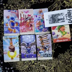 Happy Tarot 12*7CM 78szt z przewodnikiem