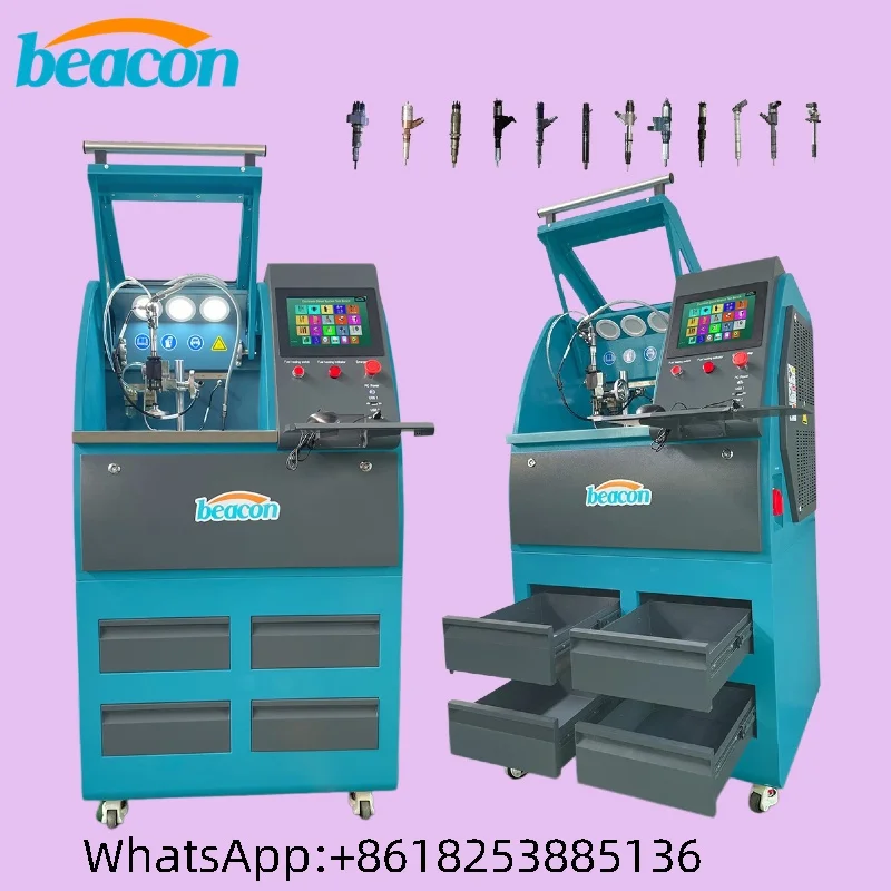 Diesel Injector Test Bench EPS206-PLUS Support Rail Pressure Sensor DRV HPV Solenoid Valve AHE Dynamic Stroke Measuring Tool
