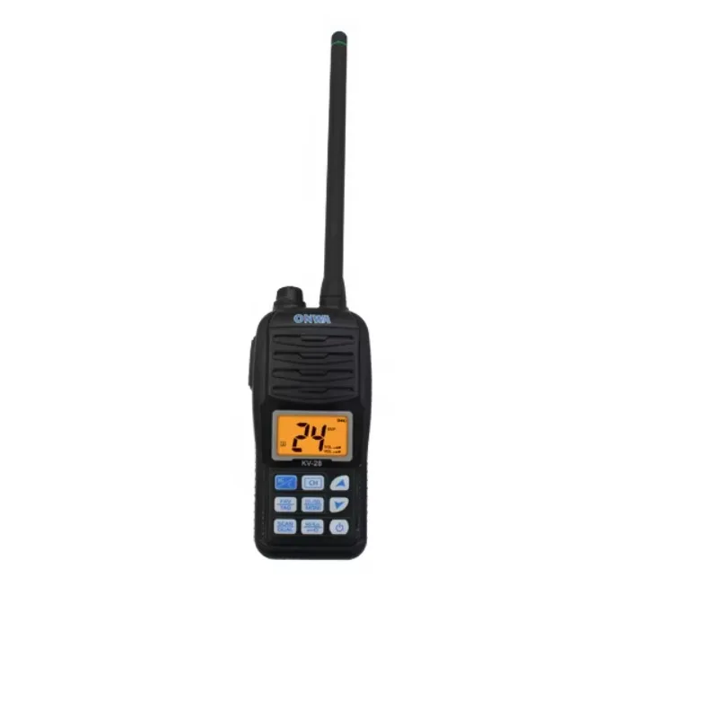marine VHF Radio  ONWA KV-28 handheld VHF marine Radio IP-67 Waterproof