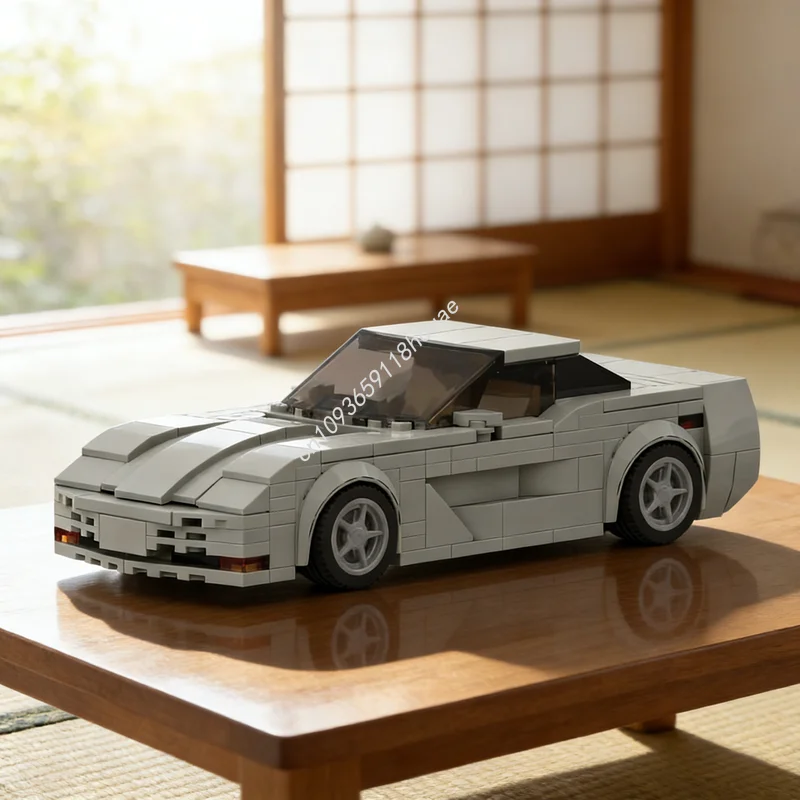 

348pcs MOC City Champions Chevroleteed Corvette Model Building Blocks Construction Toy Creative Christmas Gifts Idea Education