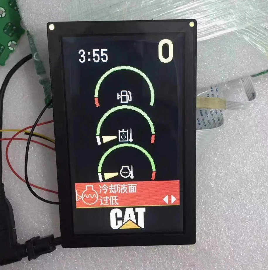 Original Caterpillar 320 325 330 336 Hita chi 200 240 330-3 Excavator Instrument Panel LCD Display TFD58W30MM TFD58W22MW