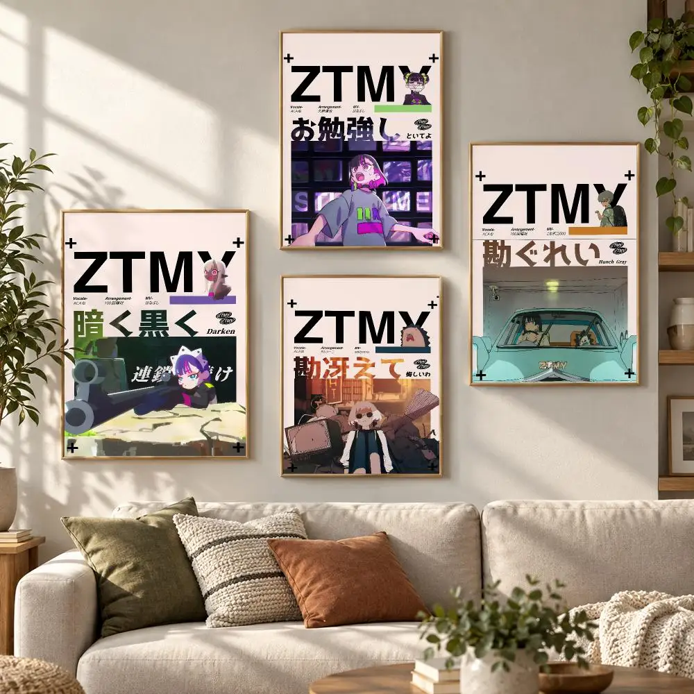 Music Band Z-Zutomayo Poster HD Waterproof Aesthetic Wall For Home Decor Trendy Durable Easy To Apply Art