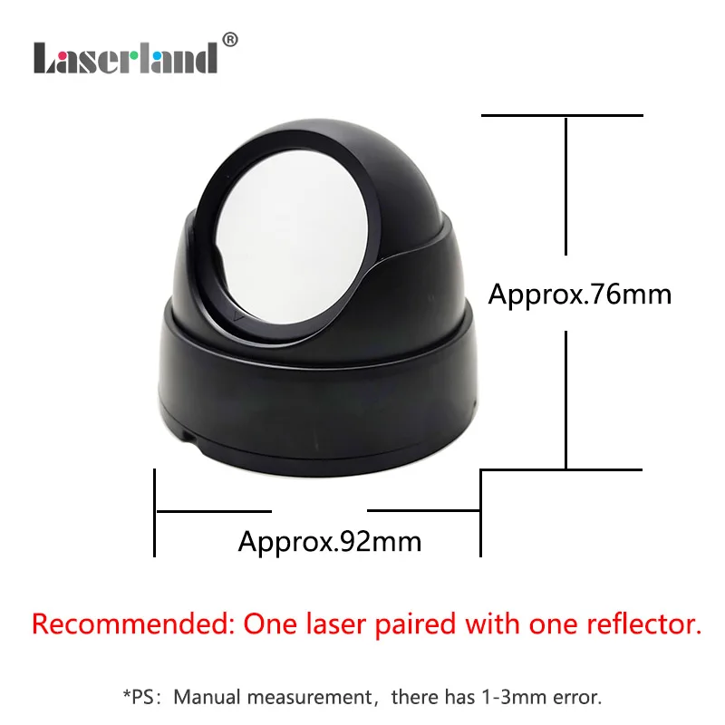 360 Degree Rotate Escape Room Use Laser Reflective Mirror Haunted House Game