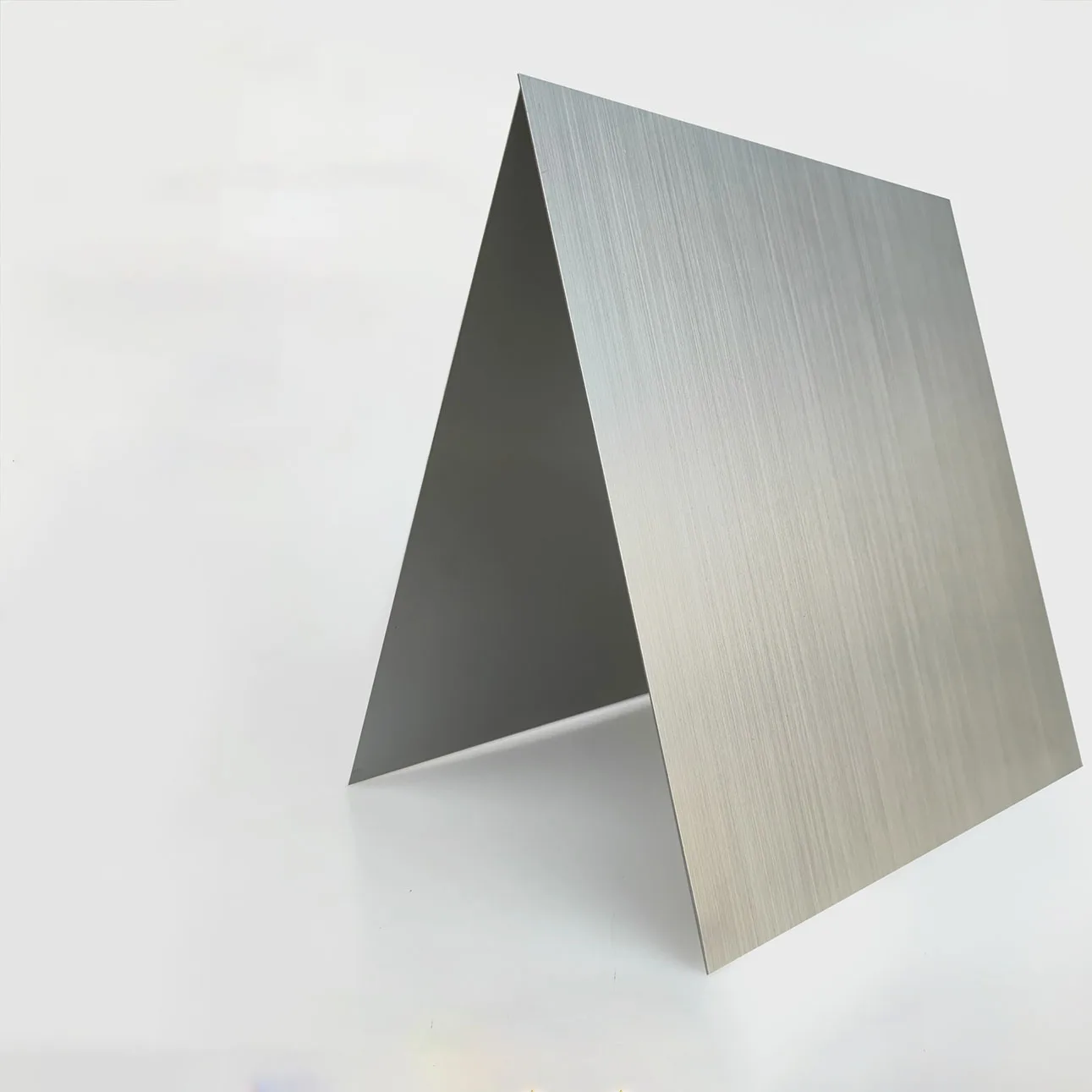 Silver Brushed Anodized Aluminum Plate With a Thickness Of 0.5/0.8/1.5/2mm, Suitable For Laser Engraving Parts