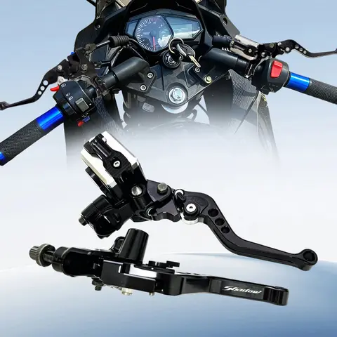 For Honda Shadow VT 400 600 750 1100 VT400 VT600 13001Pair Brake & Clutch Master Cylinder Levers