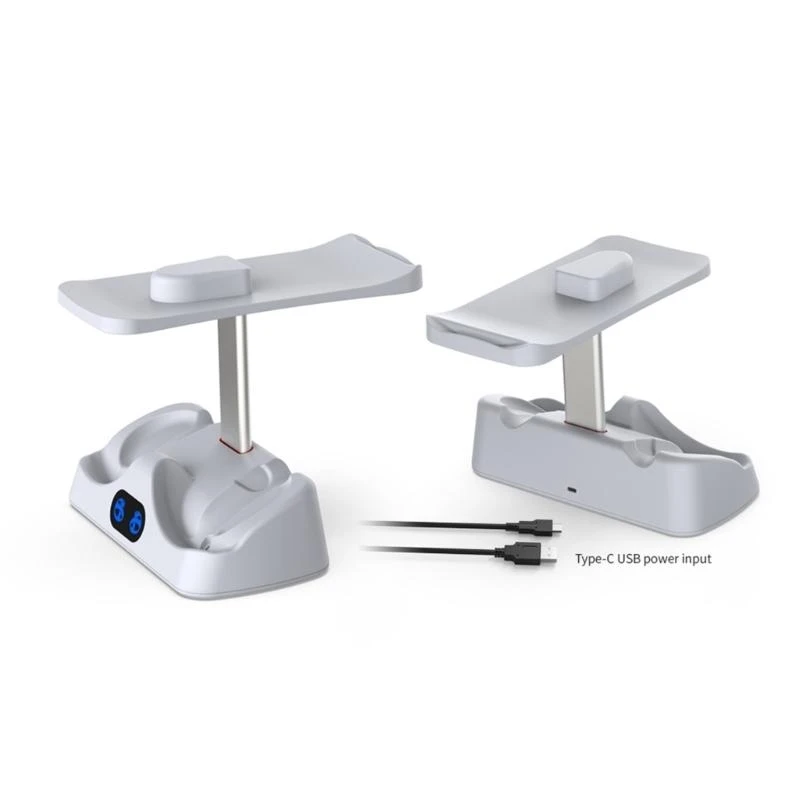 Док-станция для быстрой зарядки для VR2, гарнитура виртуальной реальности, подставка для дисплея, крепление Type-C, стеллаж для хранения контроллера гарнитуры, аксессуар