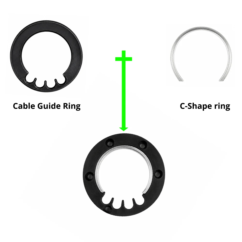 ULLICYC T4 ULTRA Rennrad Vollcarbon Internes Kabel Integriertes Fahrradlenker-Cockpit für 360 mm-380 mm mit Halterung – Detail 12