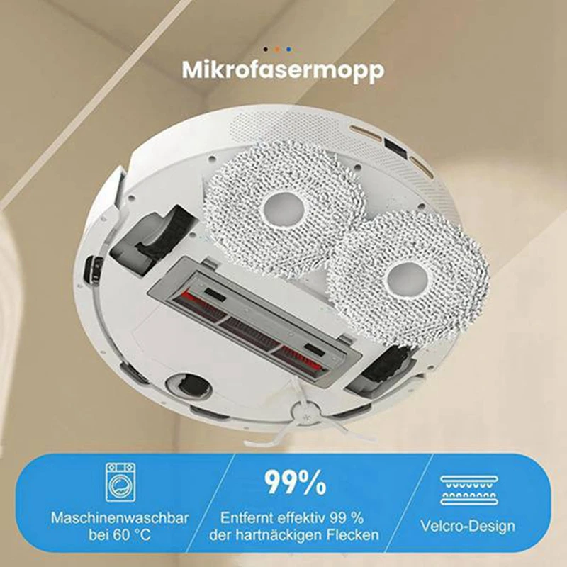 23Pcs For Xiaomi Robot Vacuum X20 + / X20 Plus  Replacement Parts Dust Bag Mop Cloth  Washable Main Side Brush Hepa Filter