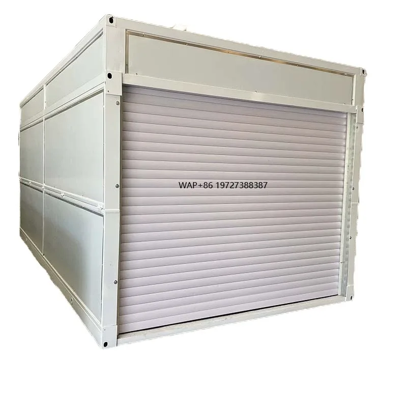 High Quality Touch-Control Retractable Door| Machinery RV Weather Barrier | Lightweight Composite Pane