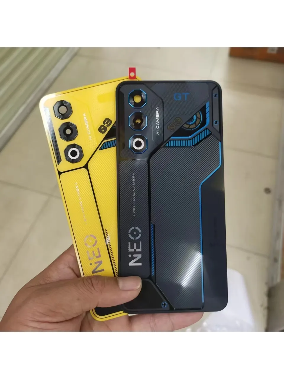 Zamiennik tylnej obudowy z szybką i obudową baterii do telefonu ZTE Nubia Neo 3 GT Z2465N, w zestawie z obiektywem aparatu. — zdjęcie produktu 5