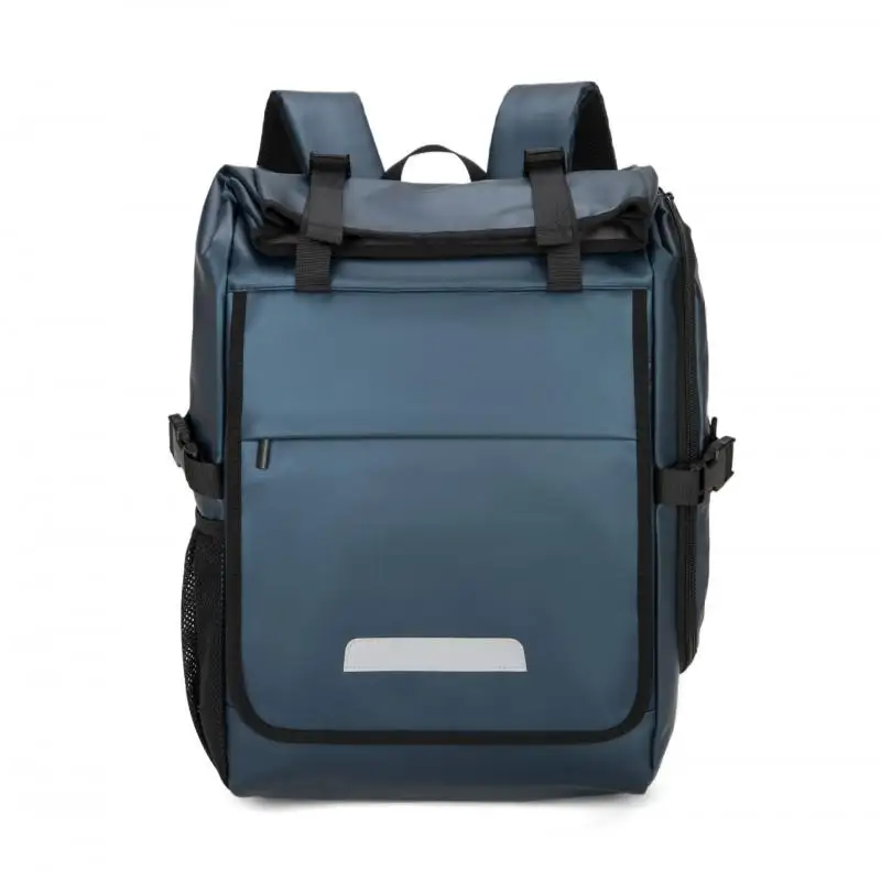 Multifunctional Storage Roll-up Backpack Men's Casual Luminous Large Capacity Roll-up Travel Backpack Watertight Backpack