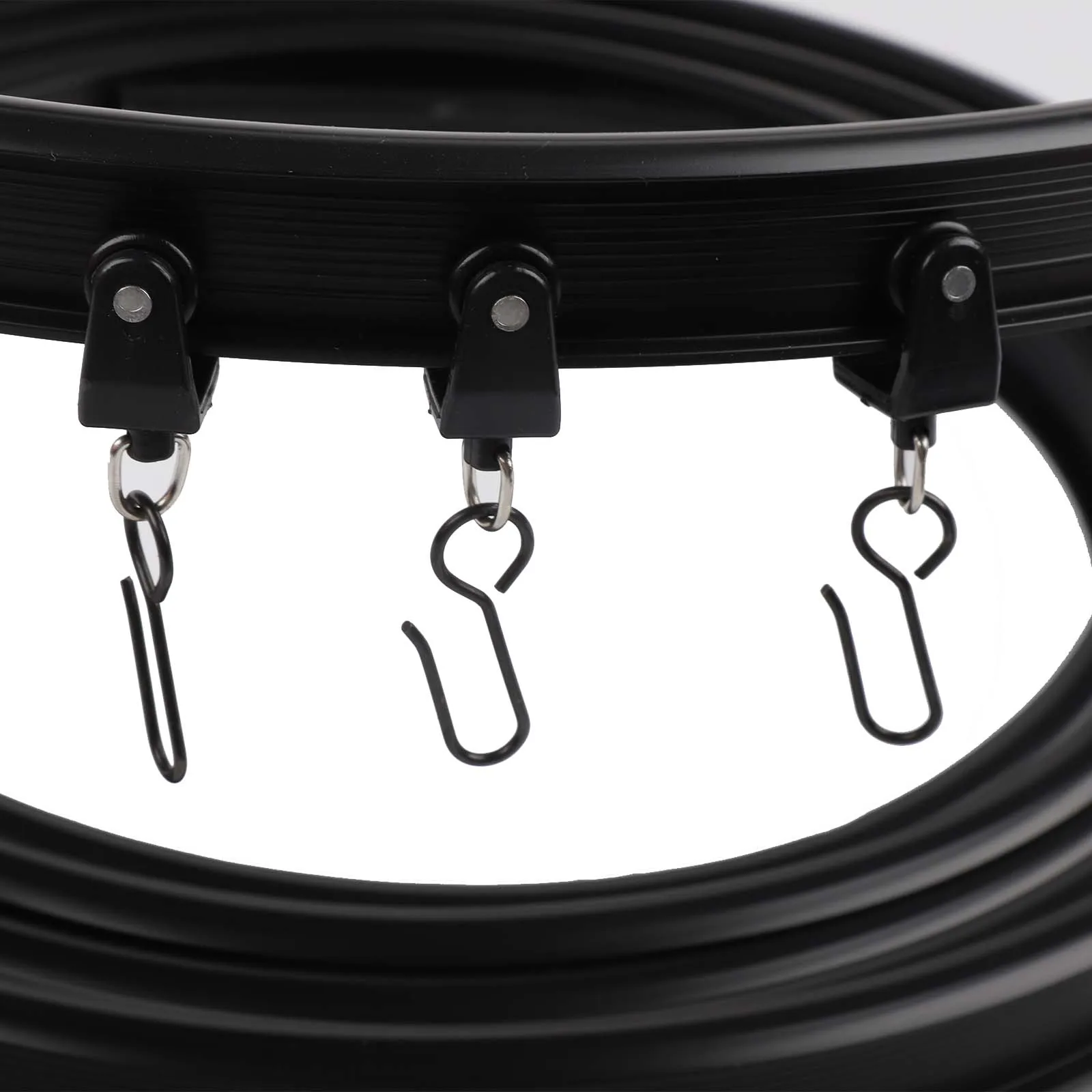 Curtain Track Set 5 Meters with Hook Pulley and Accessories for Home Improvement and Professional Installations