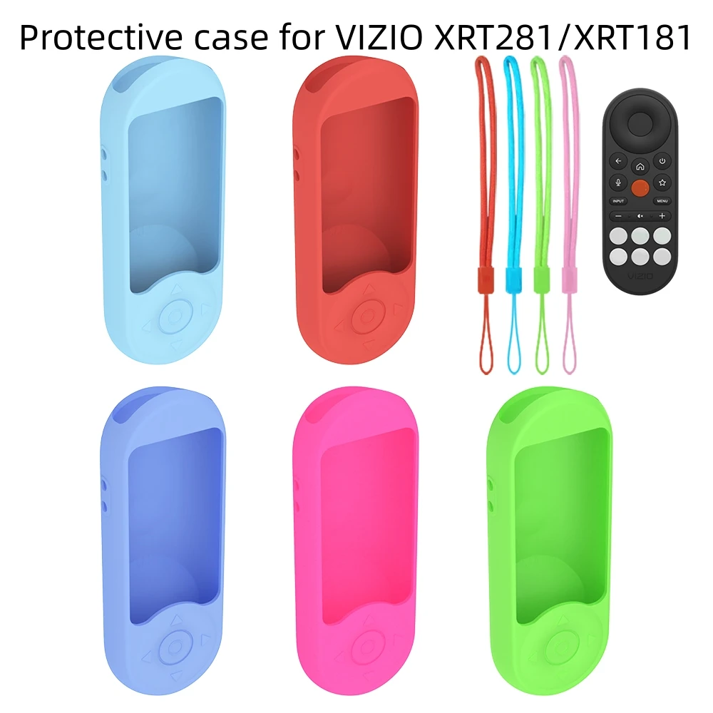 Suitable for VIZIO XRT281/XRT181 remote control protective cover, shockproof, anti drop, dustproof silicone protective cover