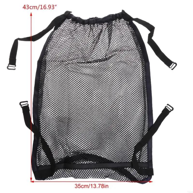 T8UD Baby Stroller Mesh for Seat Pocket Multifunctional Baby Carriage Trolley Net Bag