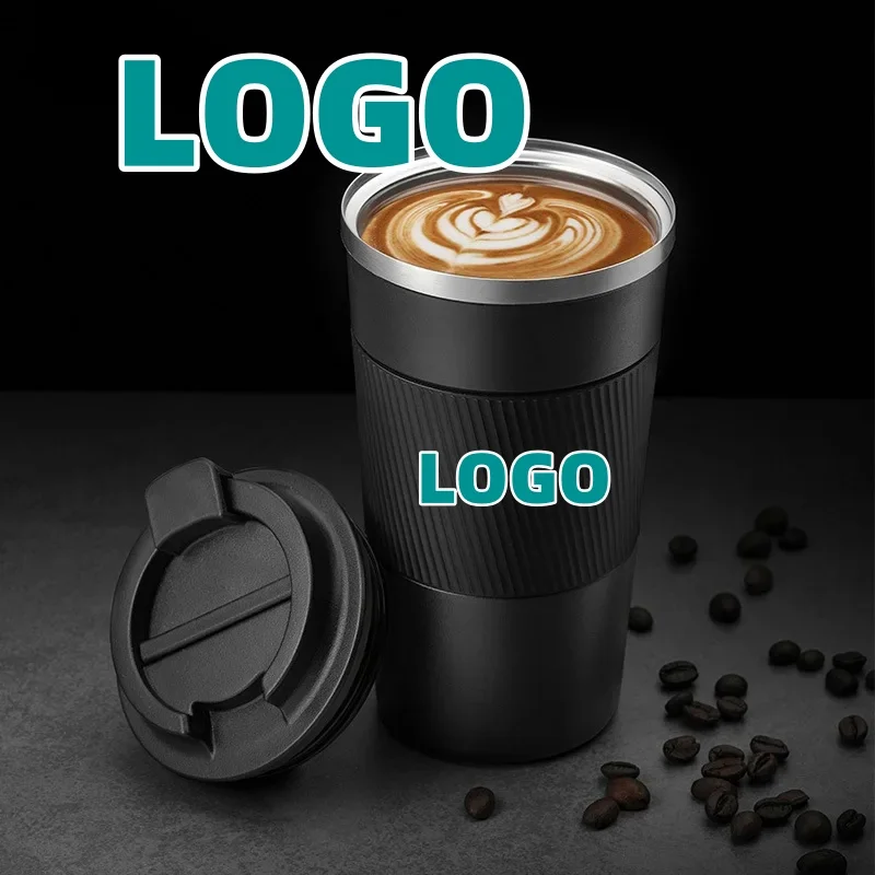 

Stainless Steel Coffee Cup 1pc Outdoor Double Layer Vacuum Portable Insulation Cup Leak-Proof Non-Slip Car Vacuum FlaskVIE LENTE