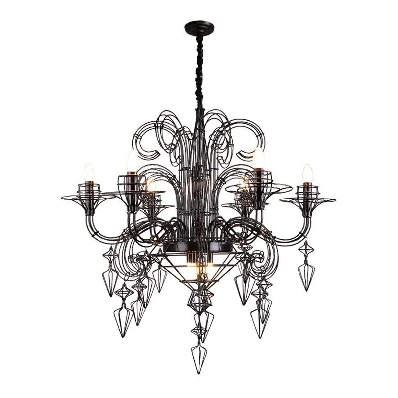 Postmodern living room chandelier creative designer advanced personality art