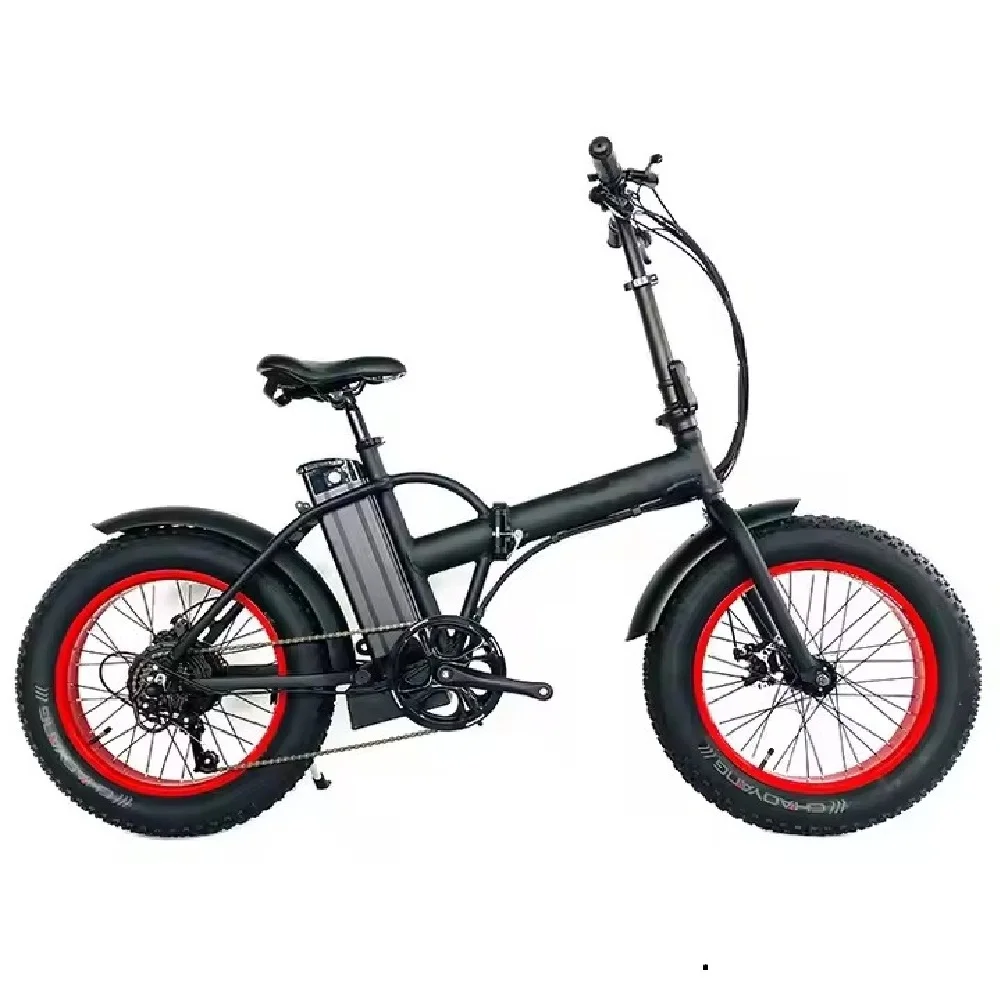 

20" Fat Snow 4.0 Big Tire 500W 48V 14AH Lithium Battery 28MPH USA UL2849 Onsale Cheap Chinese Electric Folding Bike