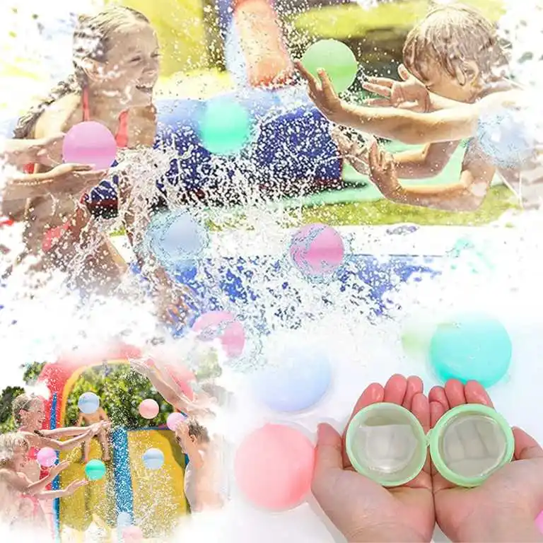 

Children Water Ball Toys Portable Soft Summer Outdoor Play Sports Team Interactive Entertainment Beach Multiplayer Activity Pare