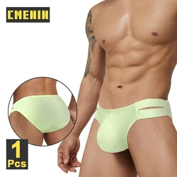 CMENIN Cotton Sexy Men Underwear Briefs Hollow Men's Panties Sissy Slips Jockstrap Underpants Male Breathable Gays Men Briefs