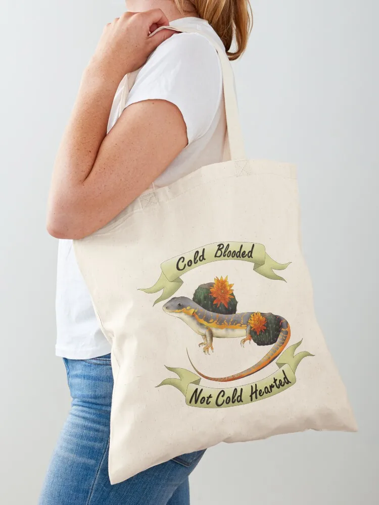

Berber Skink/Schneider's Skink - Cold Blooded not Cold Hearted Tote Bag Shopping bags tote bag woman canvas bags