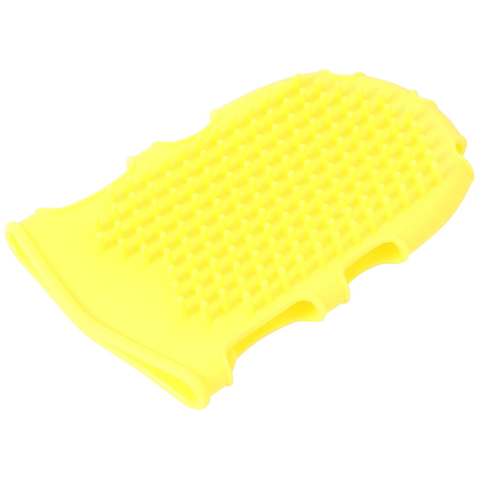 

Silicone Massage Shower Bathing Brush Double Sided Body Scrubber for Skin Stimulating Cleansing Spa Health Care Random Color