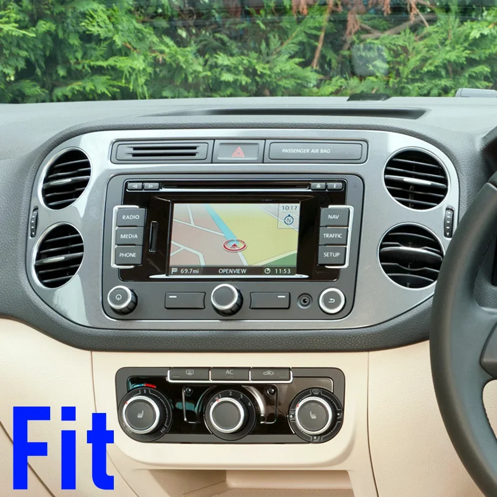Radio para Auto Android Auto 15, Estéreo para Auto de 9 Pulgadas con Radio Auto 2 DIN, RDS, 4G, WiFi, Reproductor Multimedia de Video para VW Tiguan 2008-2016