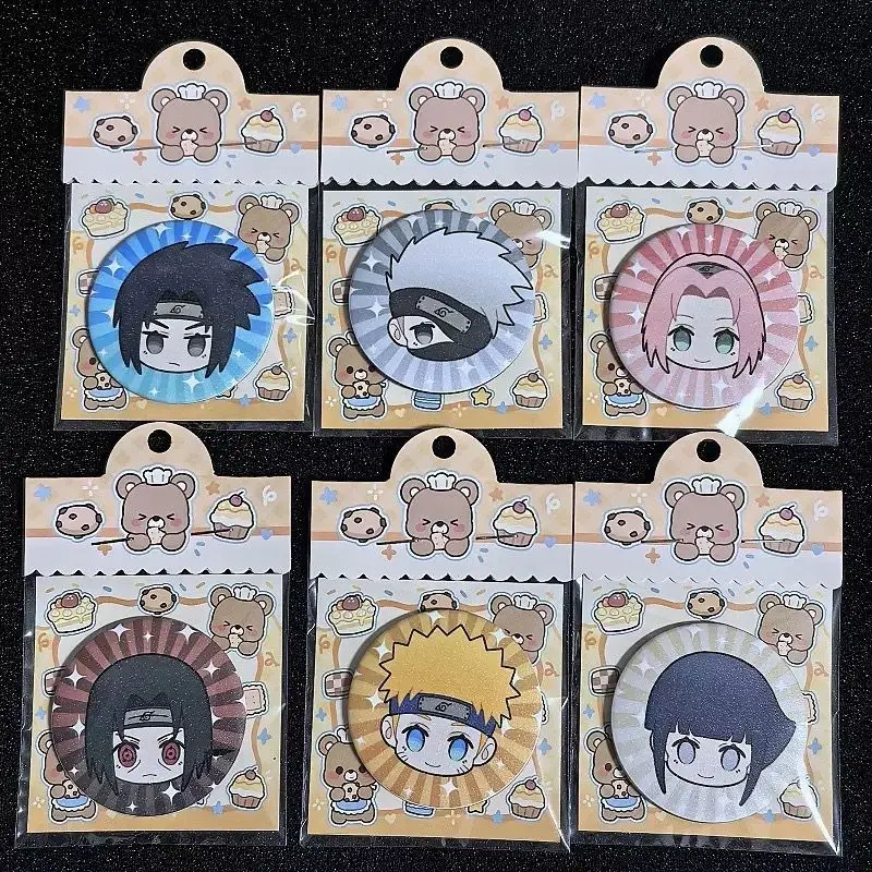 

NARUTO Badge Uzumaki Naruto Hyūga Hinata Cartoon Creativity Exquisite Desktop Ornament Fashion Badge Room Decoration Bag Charm