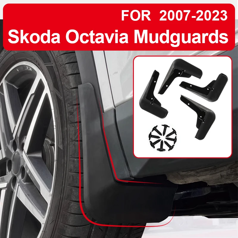 

Mudflaps Mud Flaps Splash Guards Mudguards Front Rear Fender Protector for T Skoda Octavia Superb rapid 2007-2023