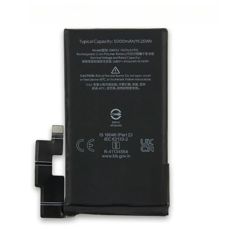 Brand New GMF5Z Li-ion Battery for Google 5000mAh High Capacity, Stable Voltage Output Safe Charging and Extended Service Life