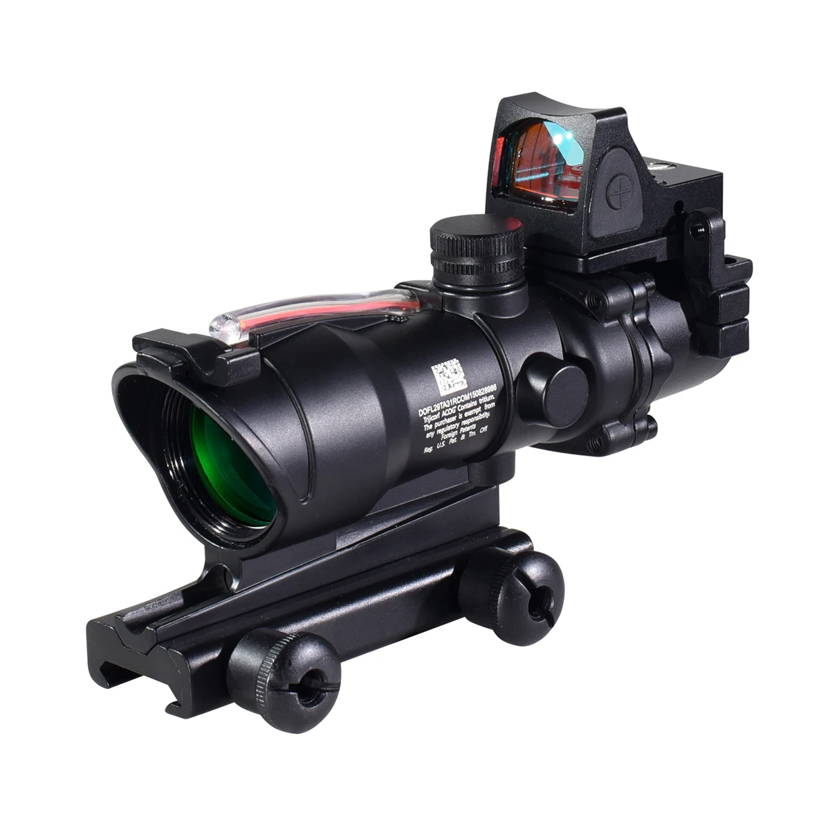 

4X32 Red Dot Real Fiber Optics