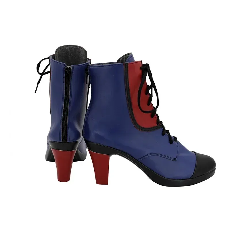 RealCos ผู้ใหญ่ Descendants3 Mar Evie คอสเพลย์รองเท้าส้นสูงปาร์ตี้ฮาโลวีนของขวัญวันเกิดอะนิเมะ Props รองเท้าผู้หญิง