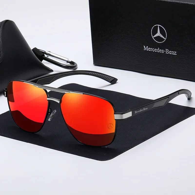 Car Fashion Leisurely Polarized Sunglasses Anti Glare Goggles Mercedes Benz A B C E V S Class GLA GLB GLC GLK GLS SLK ML SL Vito