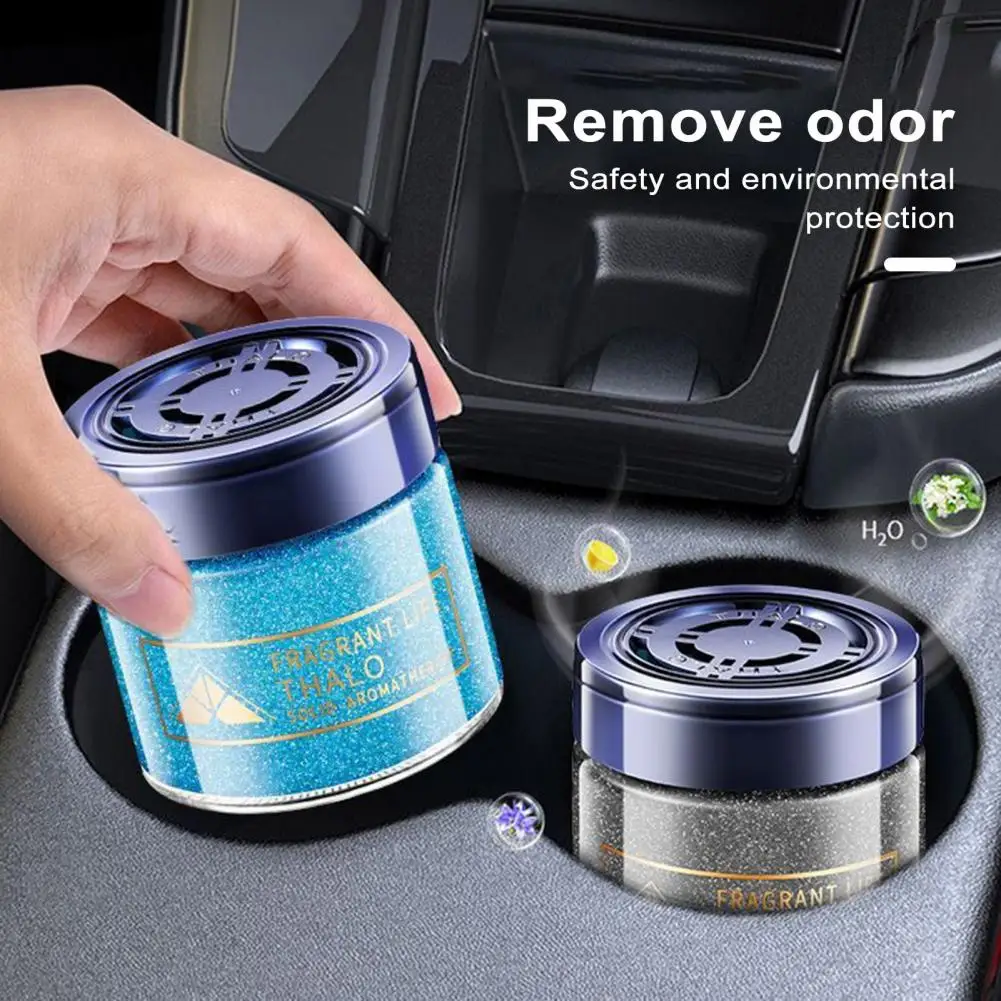 Car Air Freshener Long Lasting Fragrance Deodorant Multi-scent Automotive Solid Quicksand Aromatherapy Diffuser Car Accessories