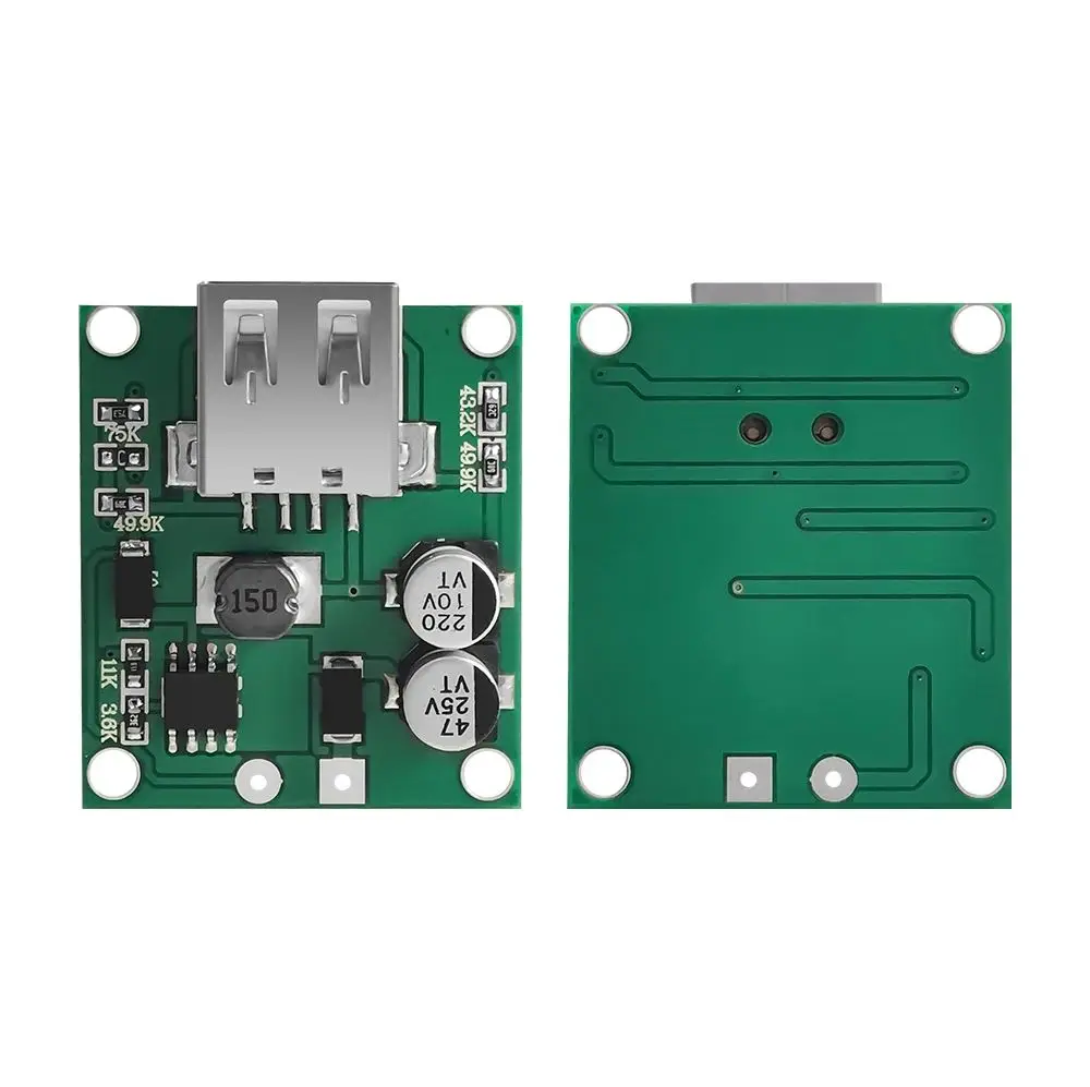 5V 2A Solar Panel Power Bank USB Charge Voltage Controller Regulator Solar Panel Module with balck shell