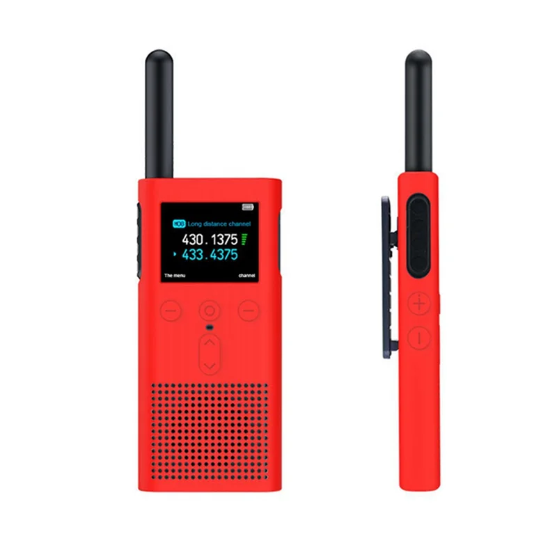 เคสซิลิโคนสำหรับ Xiaomi walkie talkie 2S สีดำ