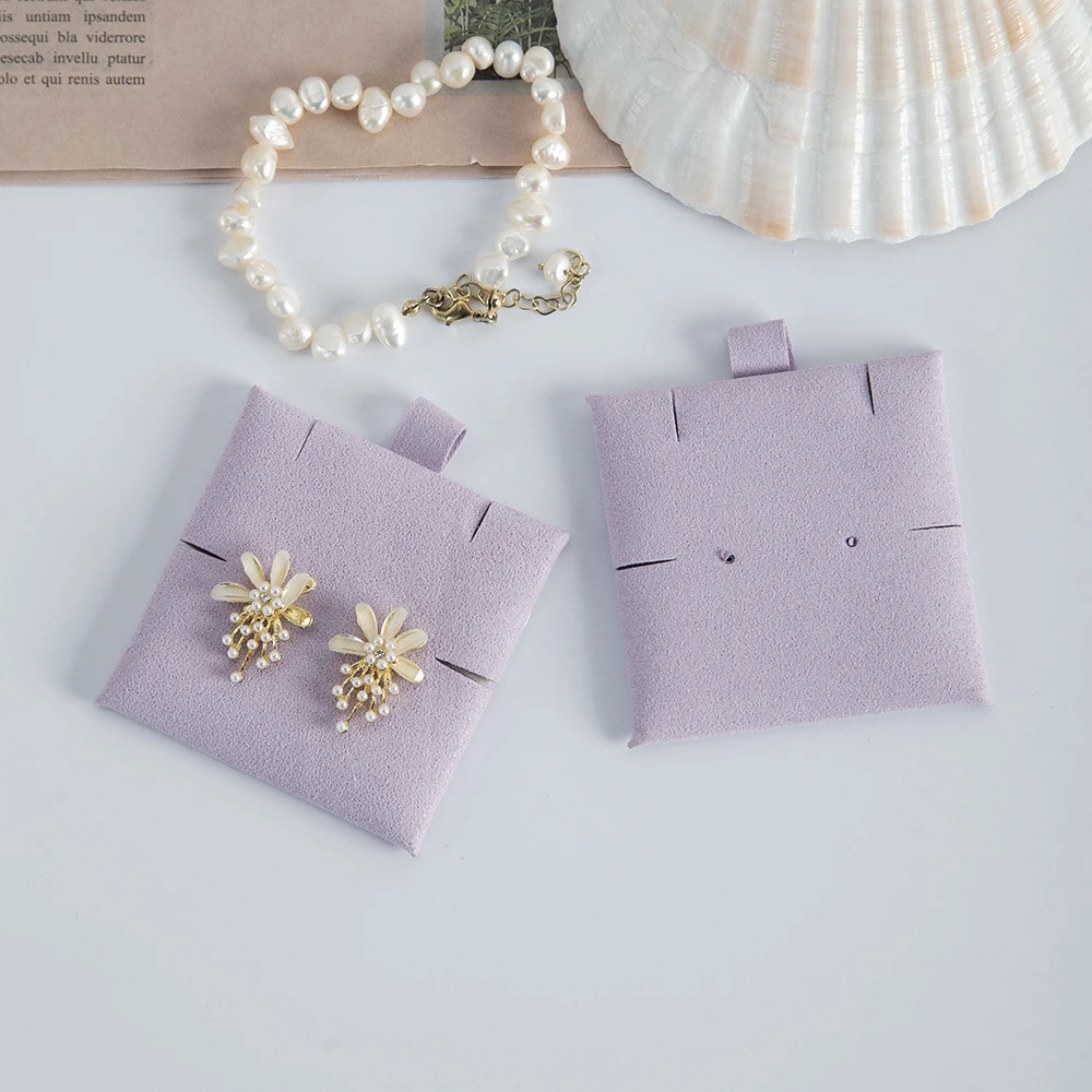 5pcs Microfiber Suede Jewellery Display Pads