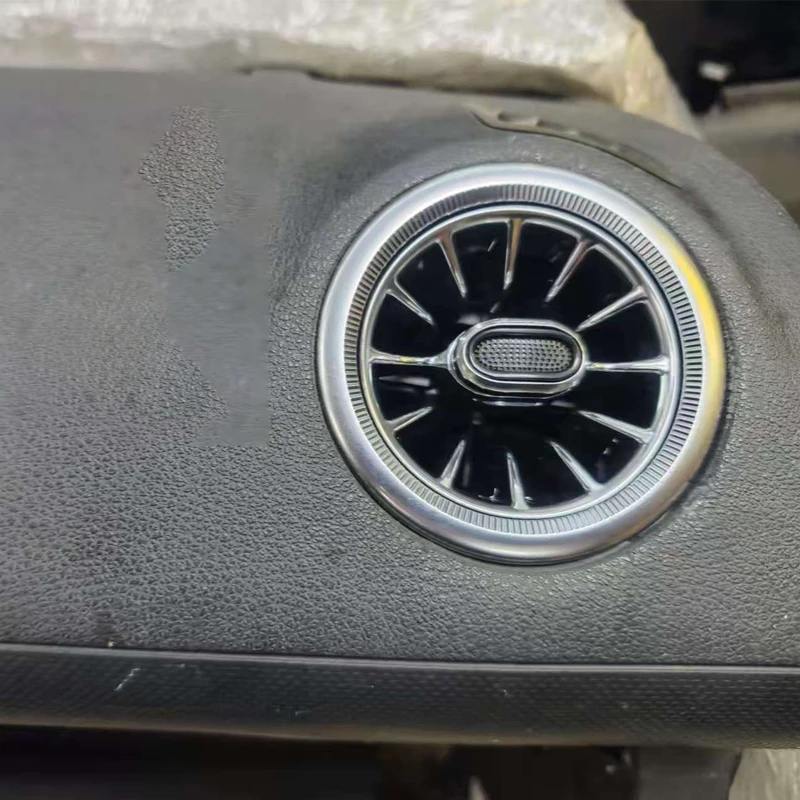 For Volkswagen VW Caddy Virtus Lavida Front Dashboard AC Air Condition Vent Outlet Turbo Interior Trim Dedicated Car Accessories