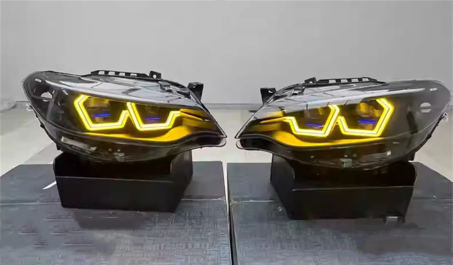 Car Headlight Headlamp for BMW 2 Series OSS DRL Daytime Running Light High low beam Turn signal