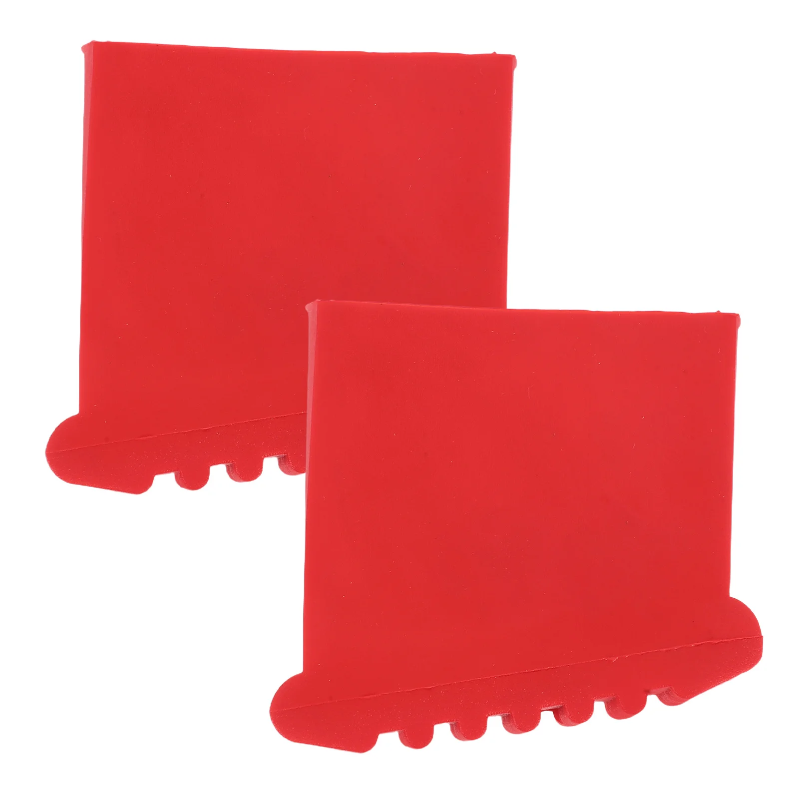 2 قطعة تلسكوبي للطي سلم قدم يغطي واسعة المضادة للانزلاق المطاط نهاية قبعات ل الثقيلة الاستقرار المنزل البناء في الهواء الطلق #1