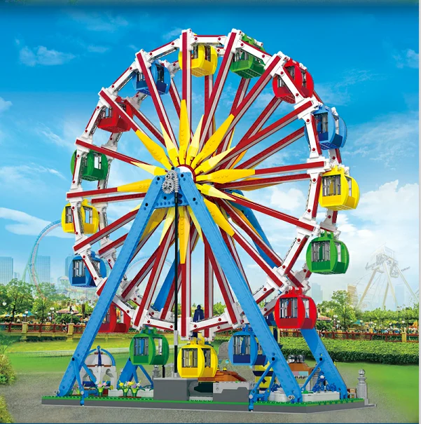 Ferris wheel building block creative building christmas toy children's set