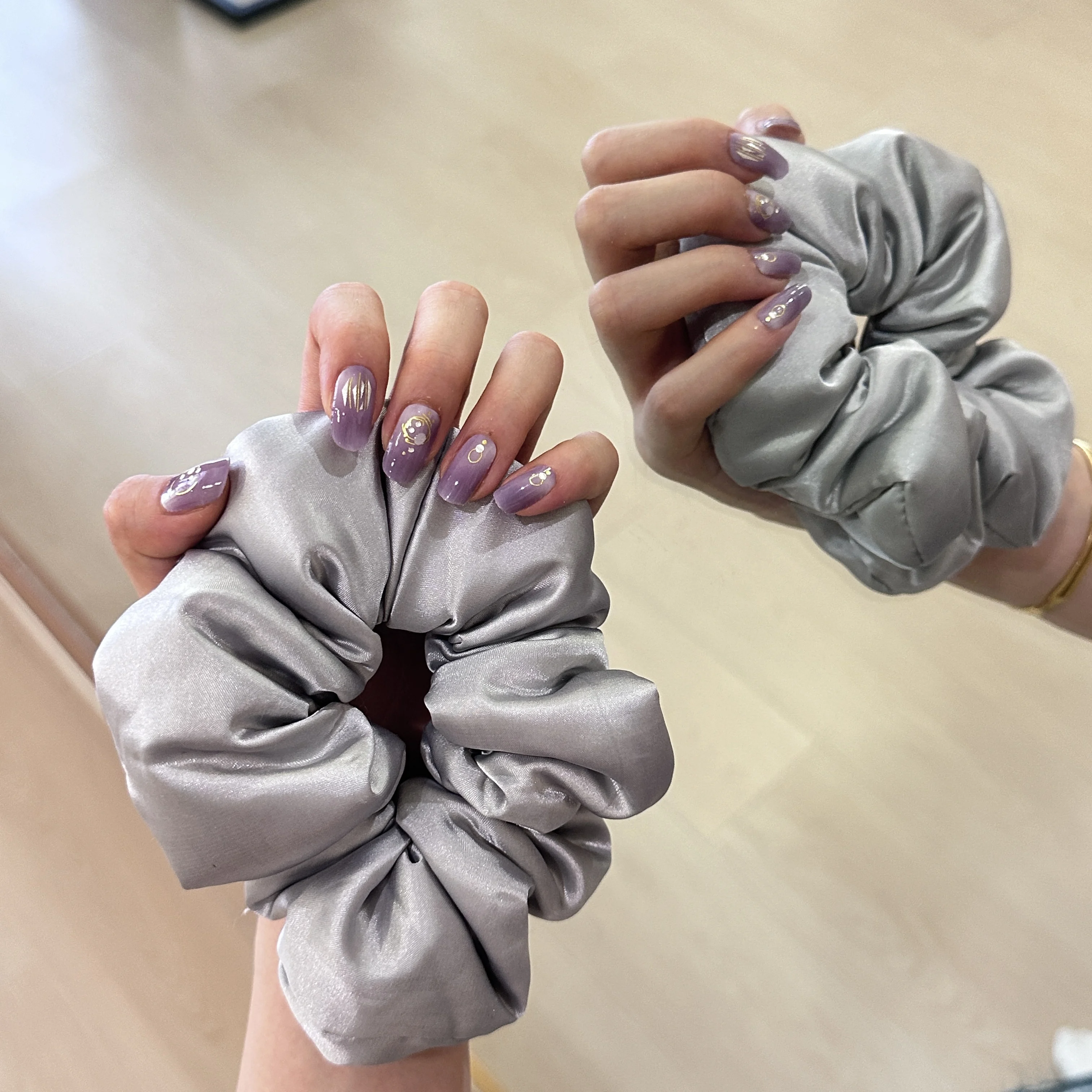 Elegantes tiras de uñas Queen, pegatinas de uñas de moda para mujeres, no necesita luz ultravioleta, tiras de uñas autoadhesivas de cobertura completa, película de esmalte de uñas de gel sin sellado impermeable, pegatinas para decoración de uñas, salón de uñas