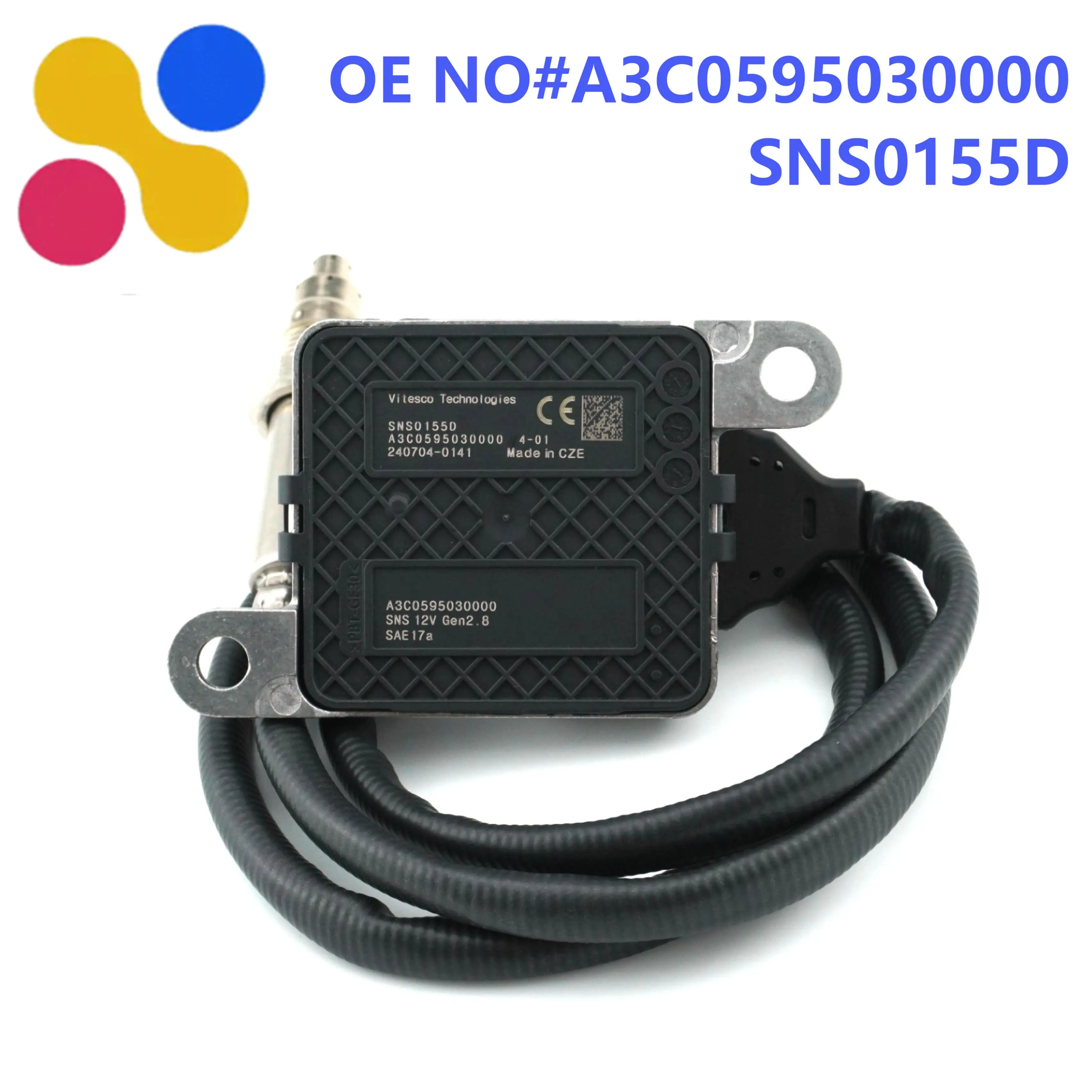 

Датчик SNS0155D NOX для Fendt Kubota Mercedes A3C0595030000, высококачественный датчик азота и кислорода, 12 В, автозапчасти