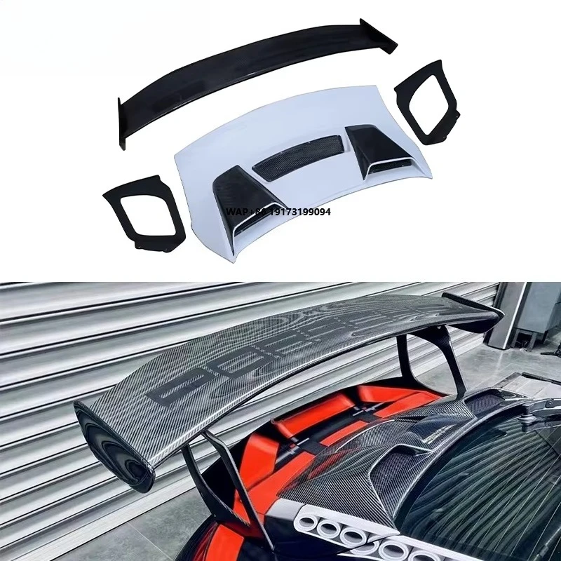 

Carbon Fiber Rear Spoiler for 911 991.1 991.2 Rear Trunk Wing Body Kit Car Exterior Auto Parts Accessories Car Bumpers
